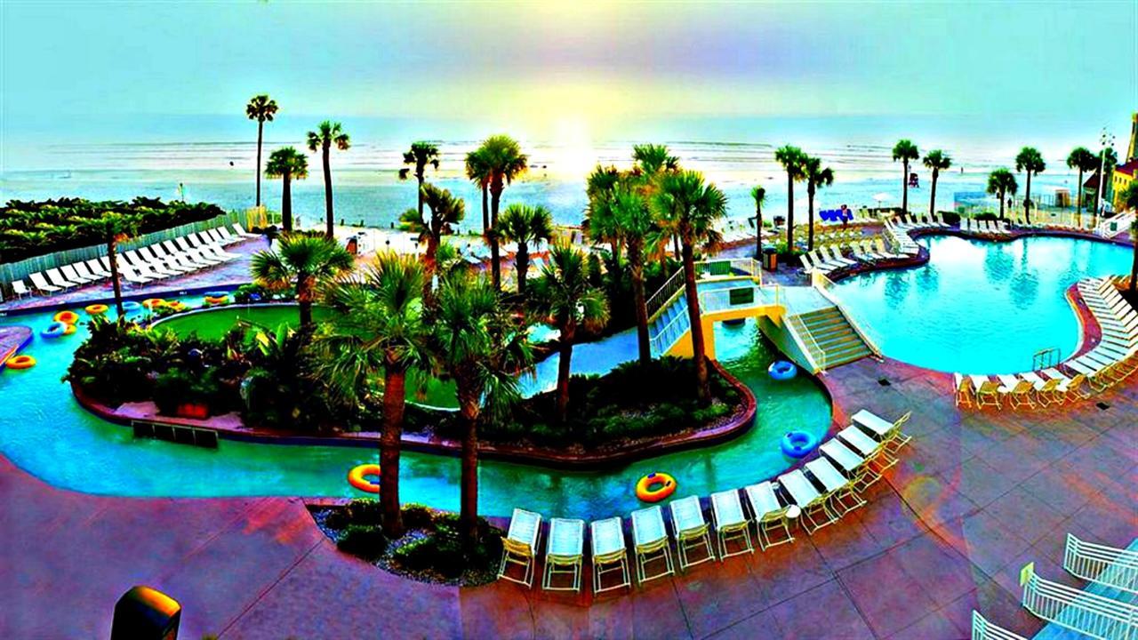 16Th Floor 1 Bedroom Resort Condo Direct Oceanfront Wyndham Ocean Walk Resort Daytona Beach 1606 ภายนอก รูปภาพ
